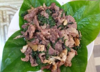 Công thức làm thịt bò xào lá lốt bổ dưỡng cho cả nhà