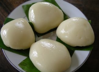 Thơm ngon với cách làm bánh dày nhân lạc đơn giản nhất