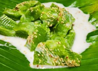 Cách làm bánh đúc lá dứa – Đặc sản miền Tây ngon hết sẩy