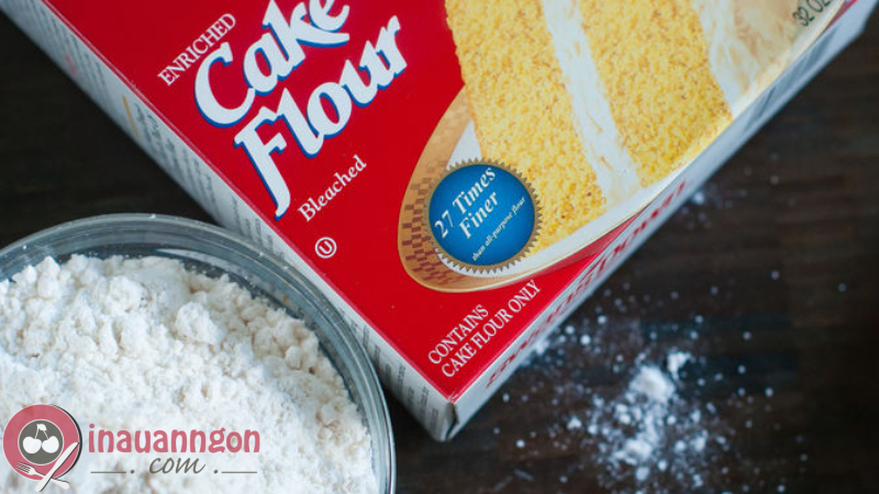 Cake flour thích hợp để làm những chiếc bánh mềm và xốp