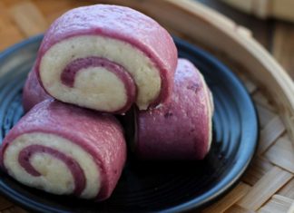 Hướng dẫn cách làm bánh bao khoai môn siêu đơn giản