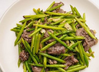 Măng tây xào thịt bò thơm ngon, đậm đà dễ làm tại nhà măng tây xào thịt bò