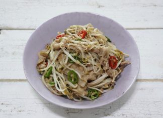 Thử làm thịt lợn xào giá đỗ thơm ngon để mời cả nhà thưởng thức