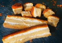 Mách bạn cách làm thịt heo quay chay giòn da không bị tách lớp