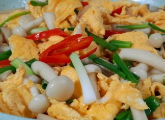 3 bước làm nấm kim châm xào trứng với 100% tỉ lệ thành công