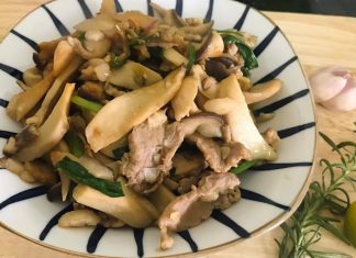 Hướng dẫn 4 công thức làm thịt lợn xào nấm ngon như nhà hàng