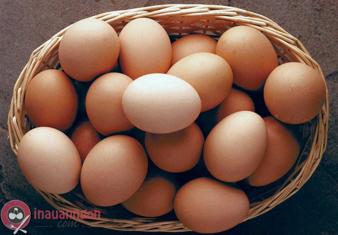 Trứng để chọn làm cơm rang cần phải tươi ngon