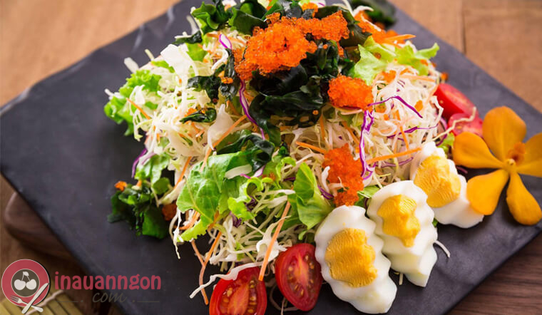 Salad trứng luộc là một món ăn rất đơn giản, thơm ngon