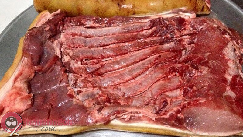 Thịt heo rừng có hương vị khác hẳn so với thịt heo nuôi 