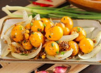 Dứa xào trứng gà non – Món ngon dinh dưỡng dành cho cả gia đình