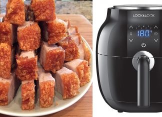 Cách làm thịt heo quay bằng nồi chiên không dầu tại nhà
